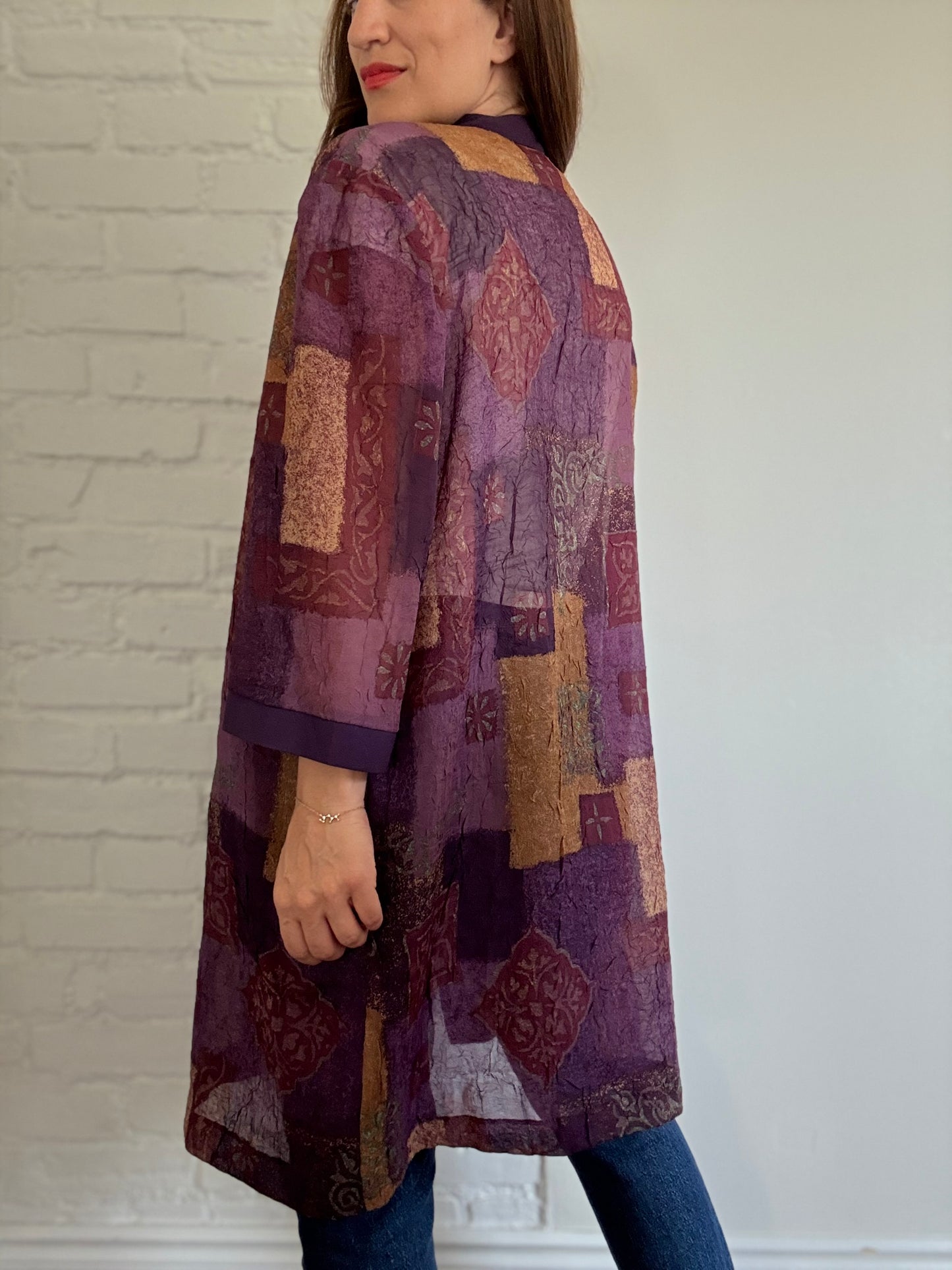 Sheer Duster Cardigan - Size L/XL