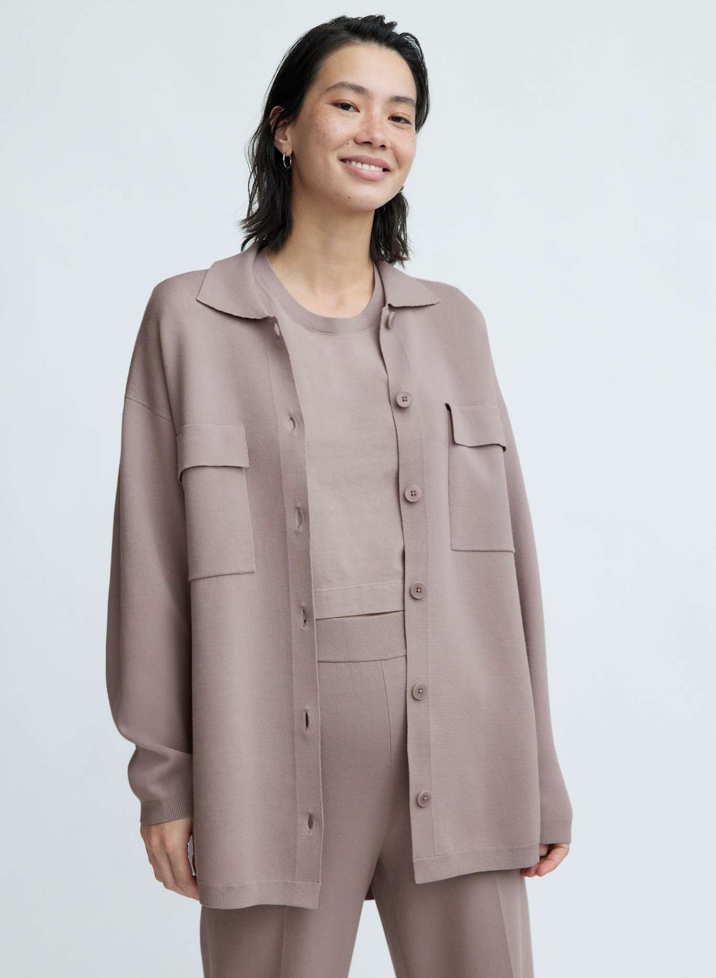 Aritzia Ronnie Oatmeal Sweater - Size L