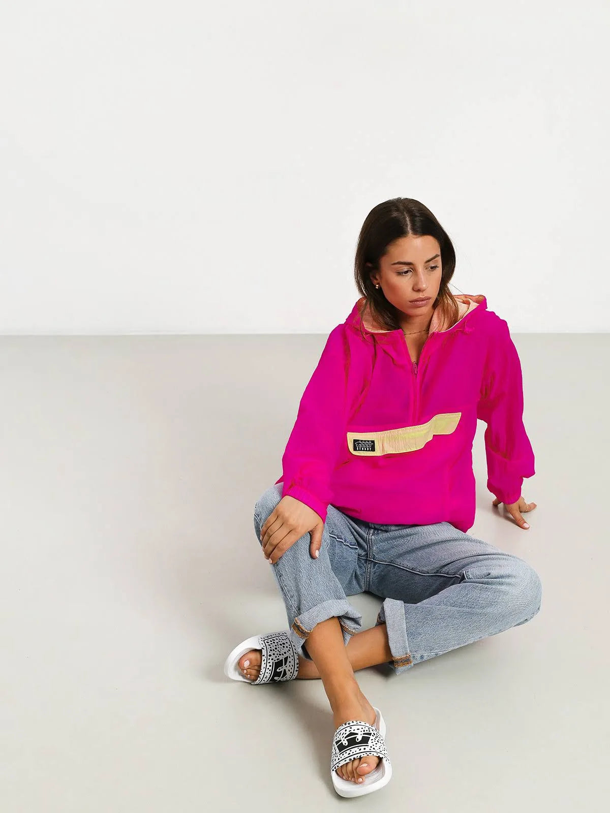 Stussy Aydin Nylon Crinkle Jacket - S