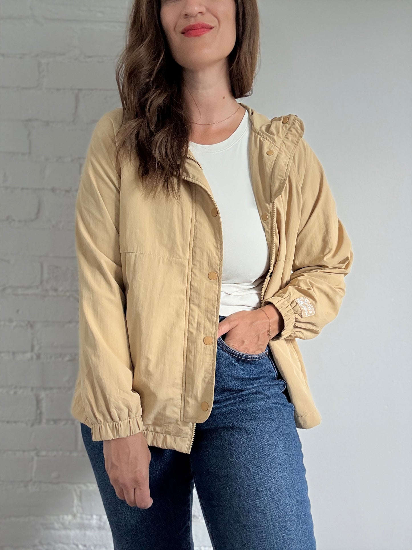 Roots Nylon Jacket - Size M