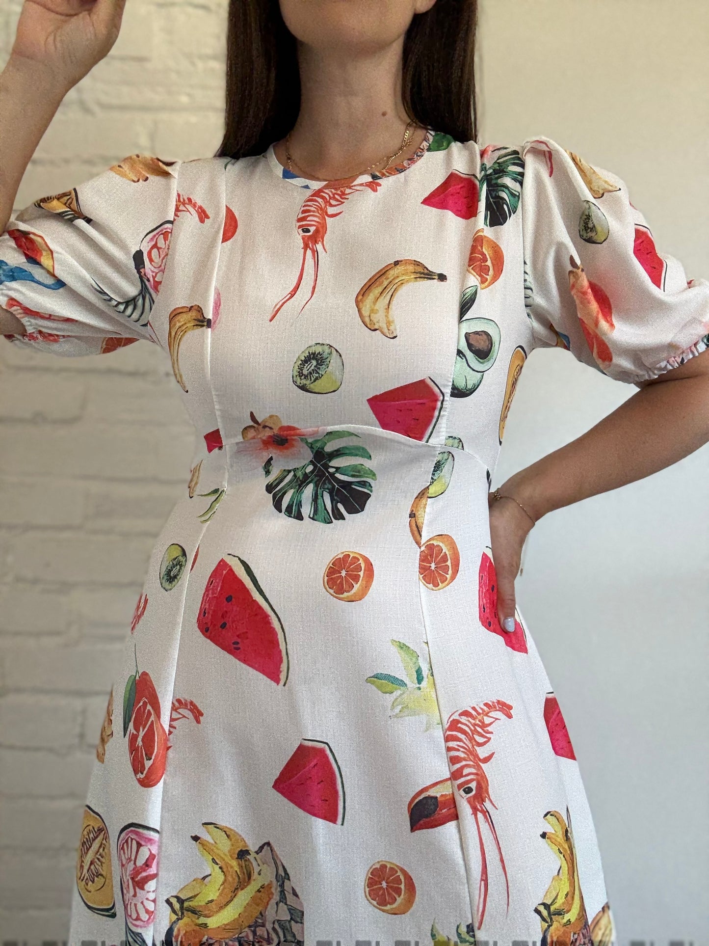 Fruity Tapas Dress - Sz. L