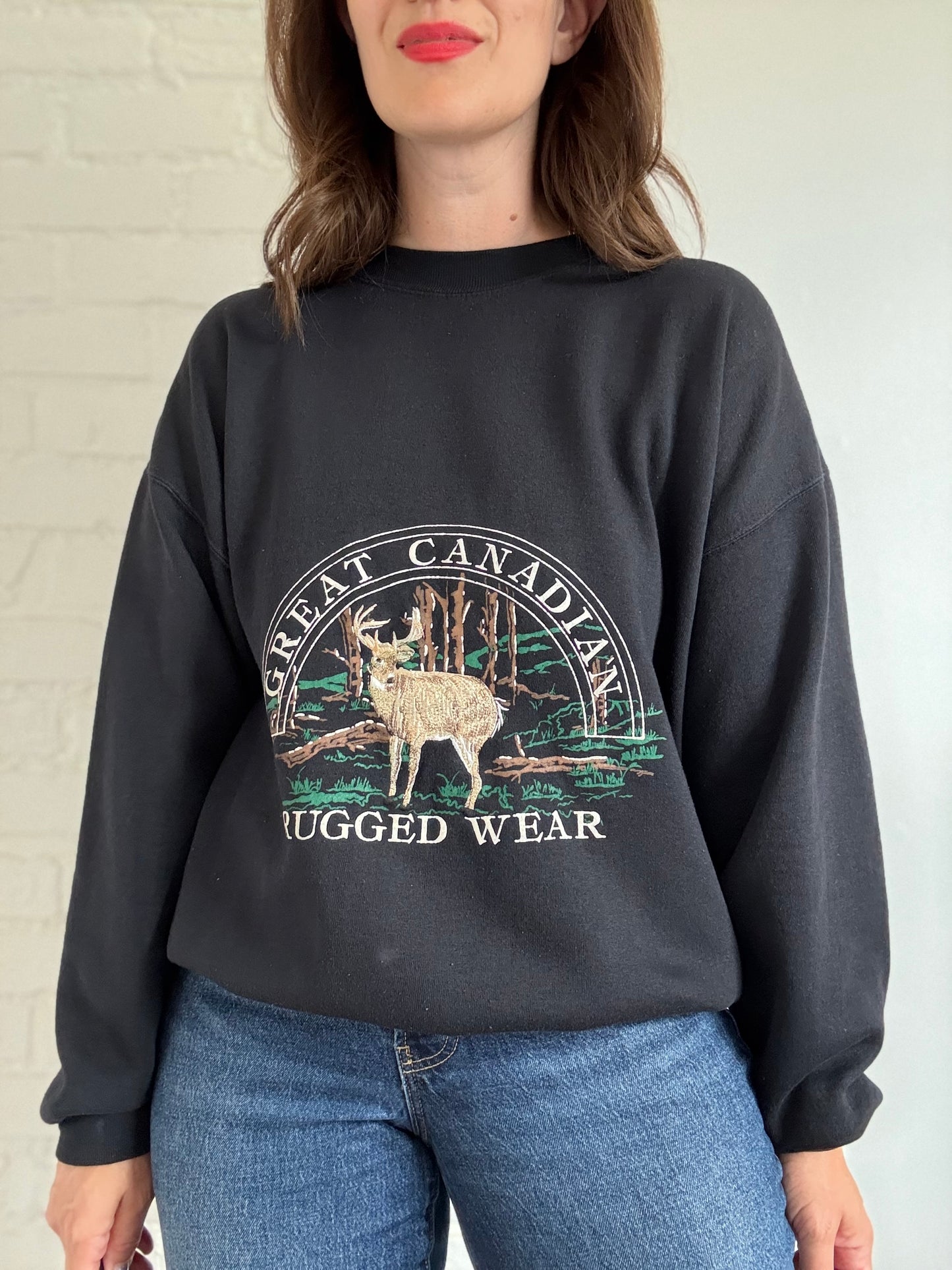 Great Canadian Rugged Sweatshirt - Size L (oversized)