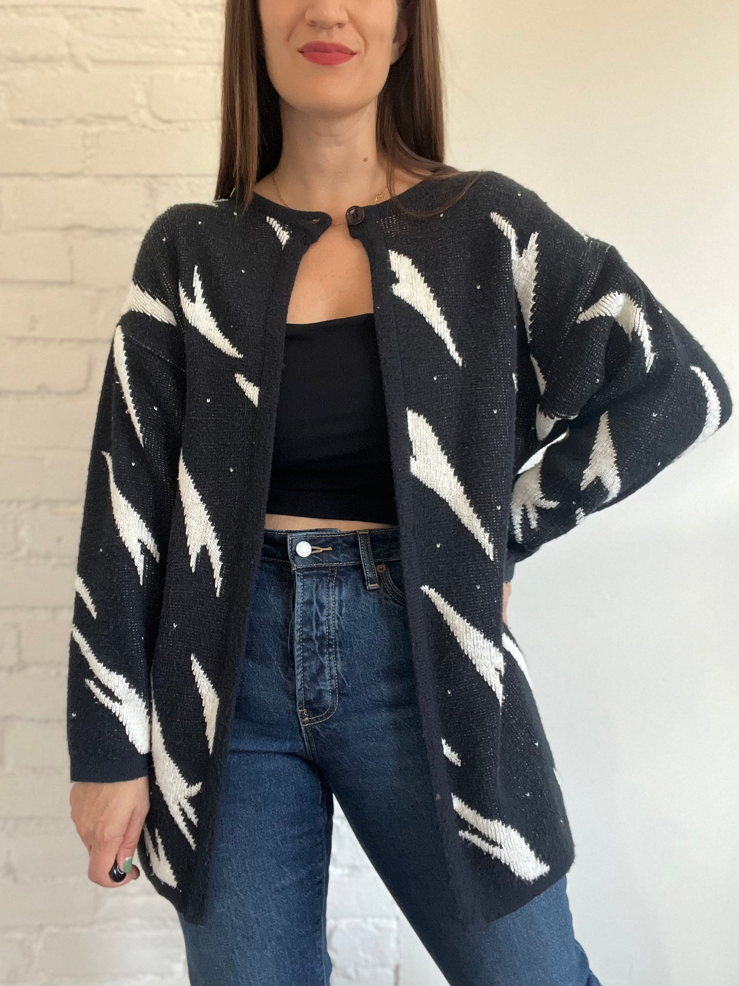 Stardust Cardigan Sweater - L