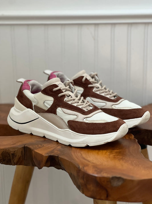 D.A.T.E. Fuga Two-Tone Sneaker - Size 6.5