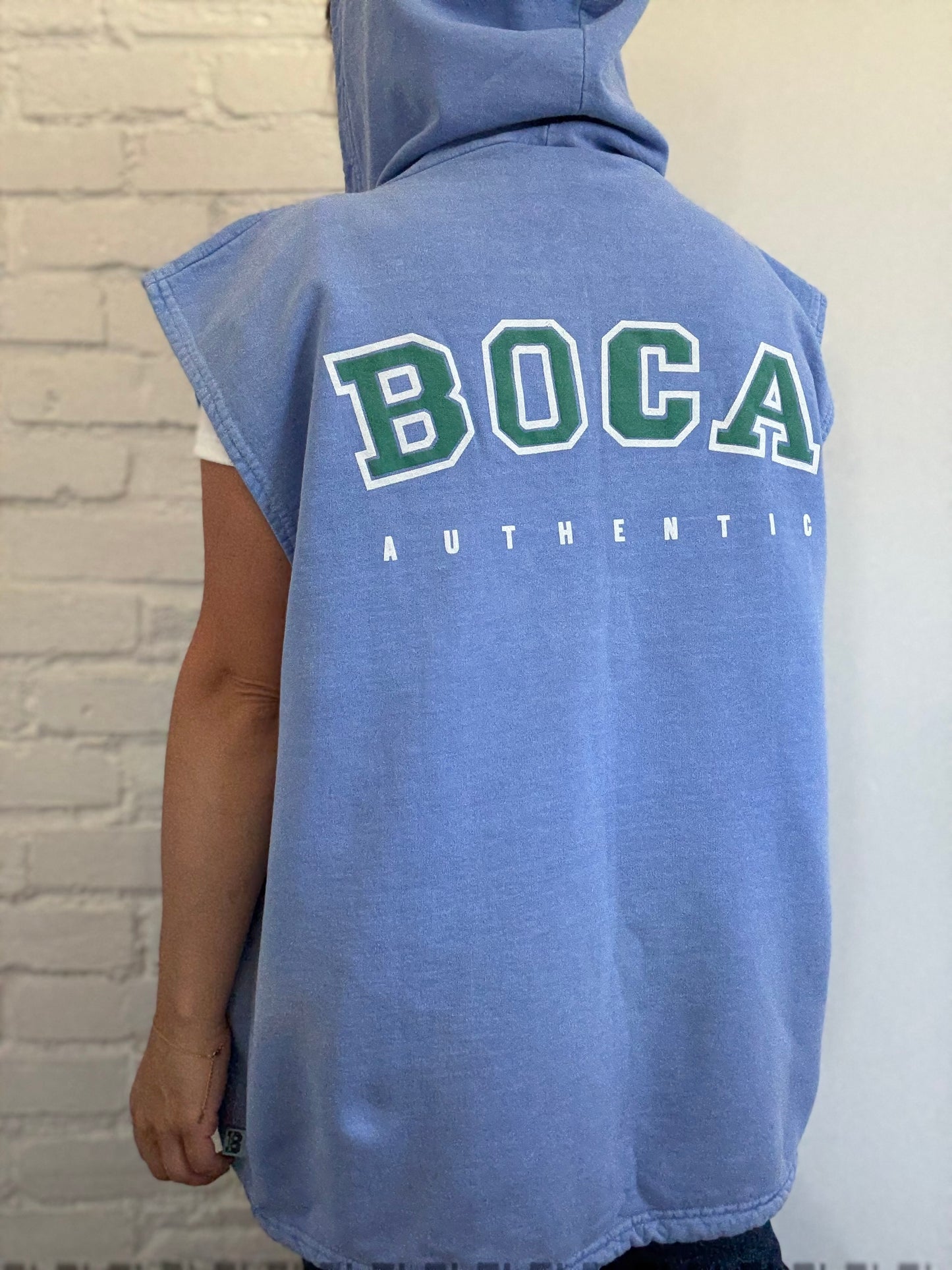 Vintage BOCA Hoodie Vest - Size XL