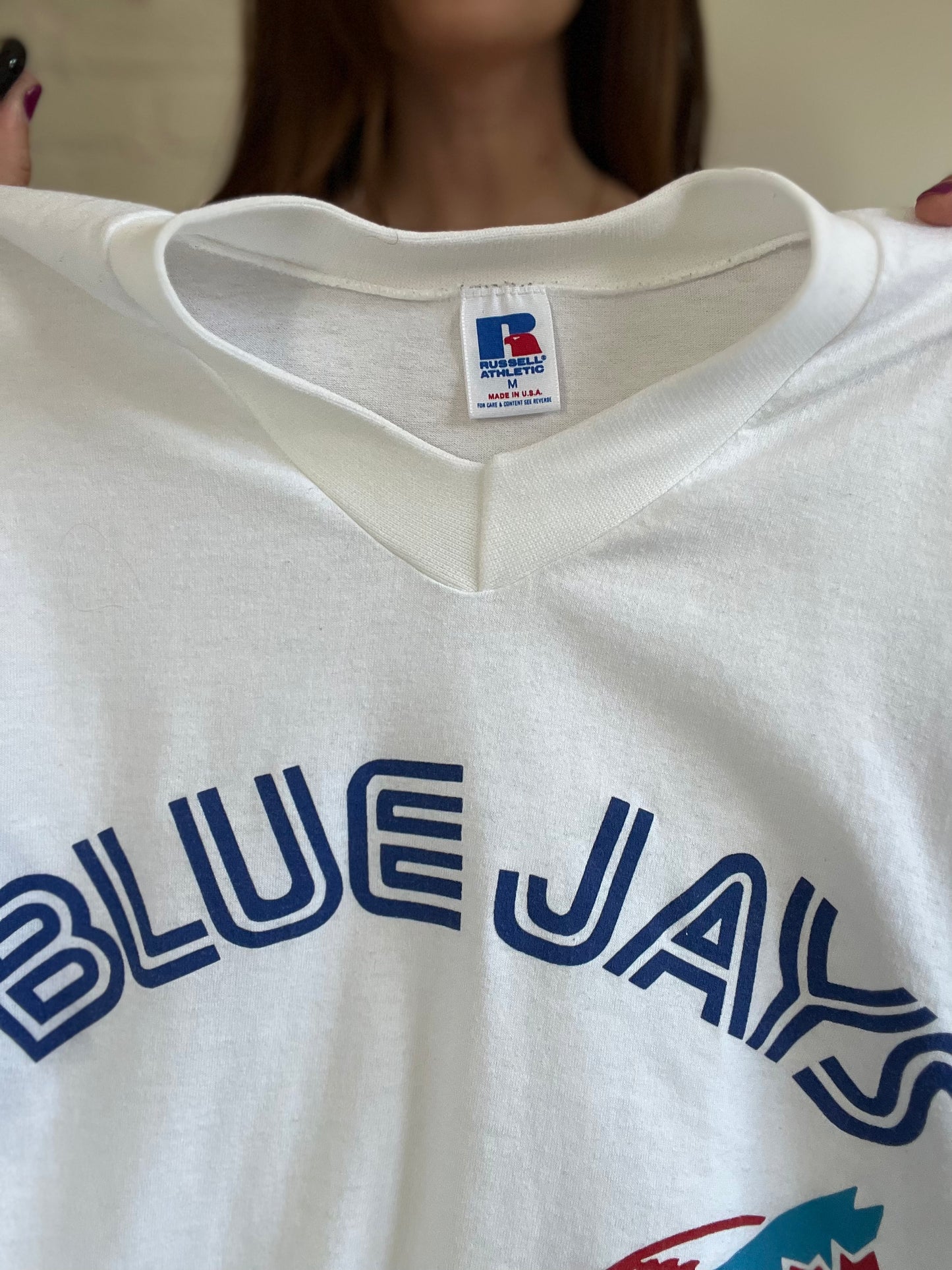 Vintage Russell Athletic Blue Jays Tee - M