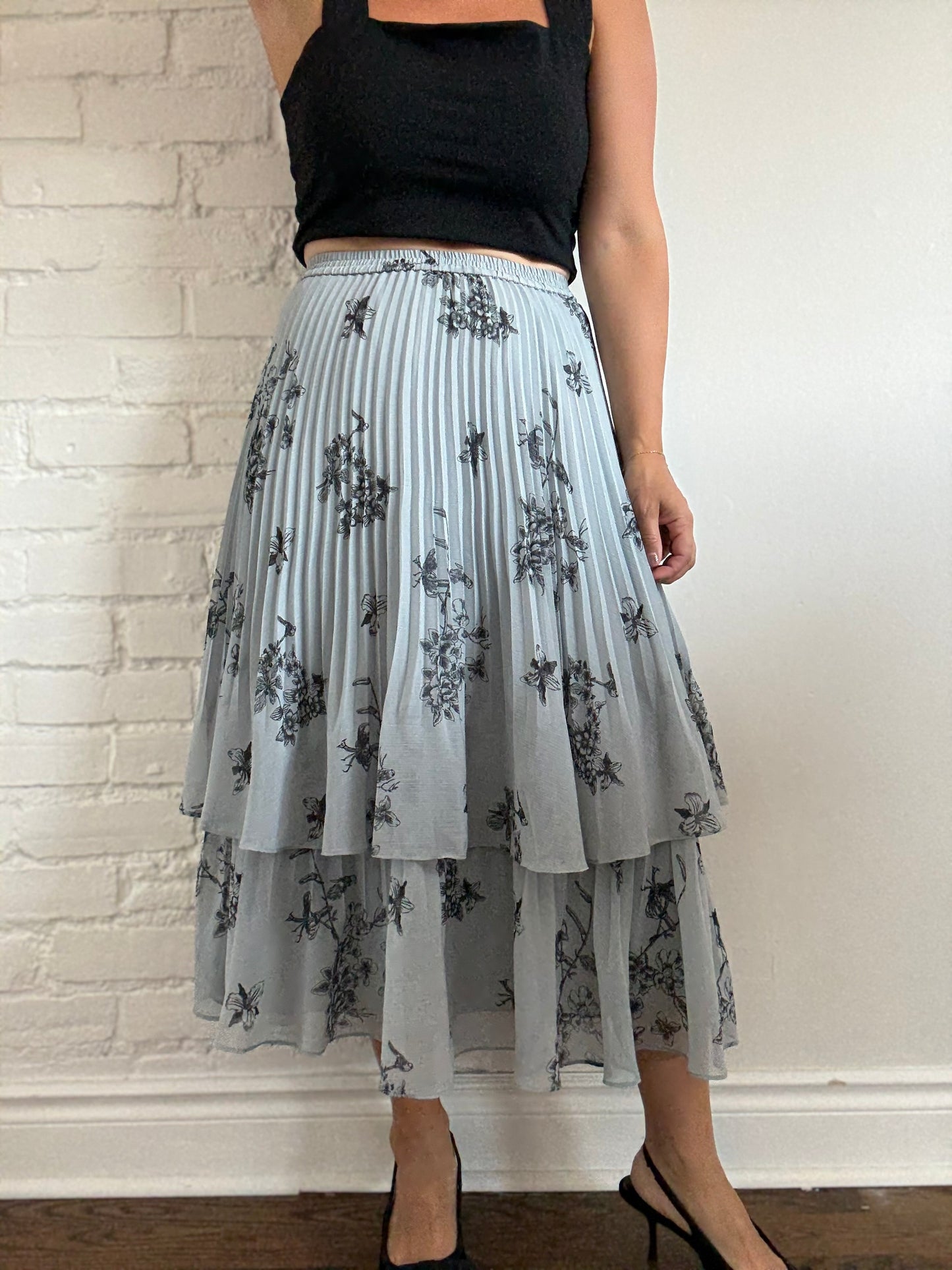 Club Monaco Pleated Skirt - Size S
