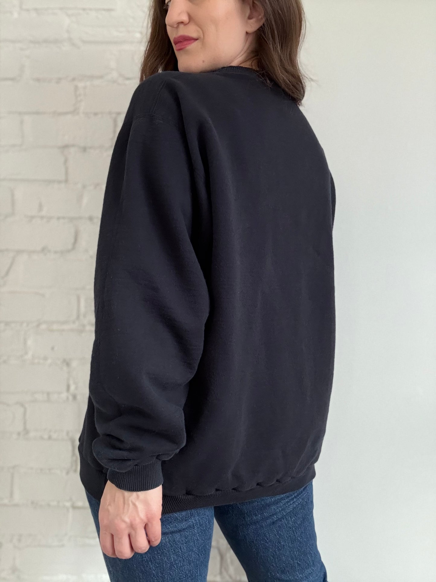 Quilted Floral Crewneck - Sz. XL