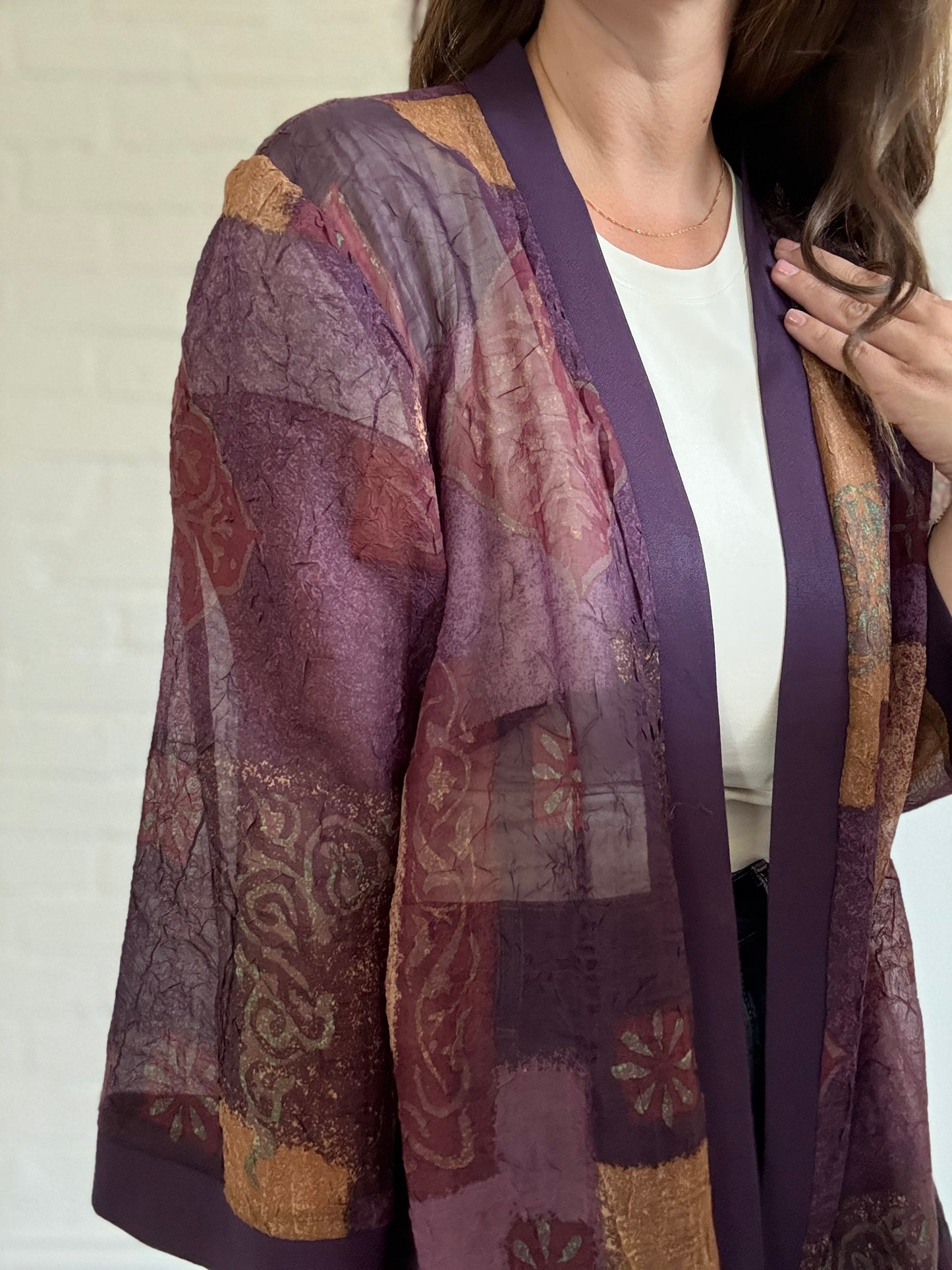 Sheer Duster Cardigan - Size L/XL