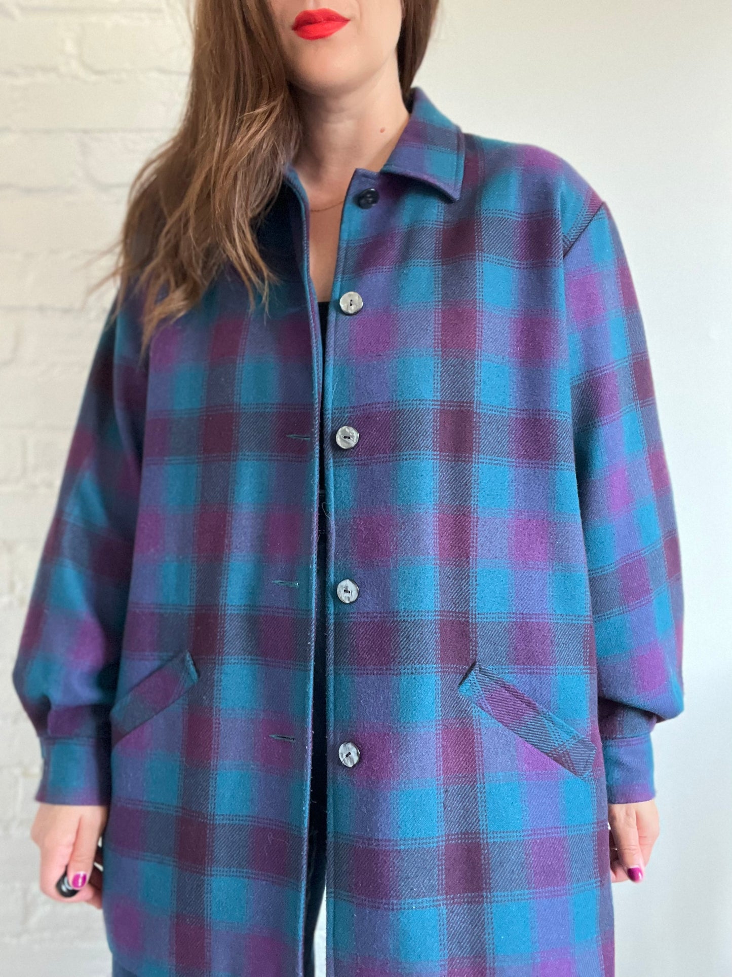 Colourful Oversized Shacket - XL/XXL