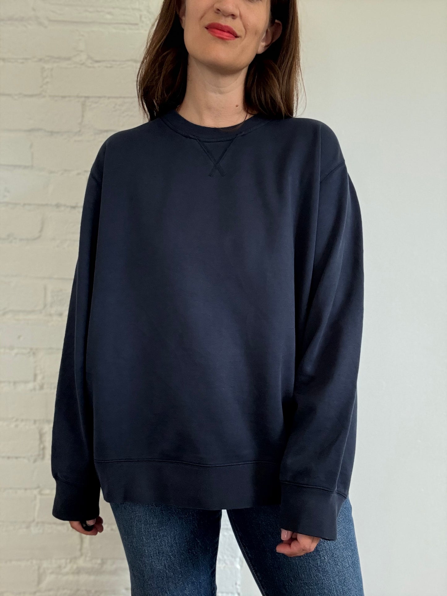 Everlane Uniform French Terry Crewneck - Size XXL
