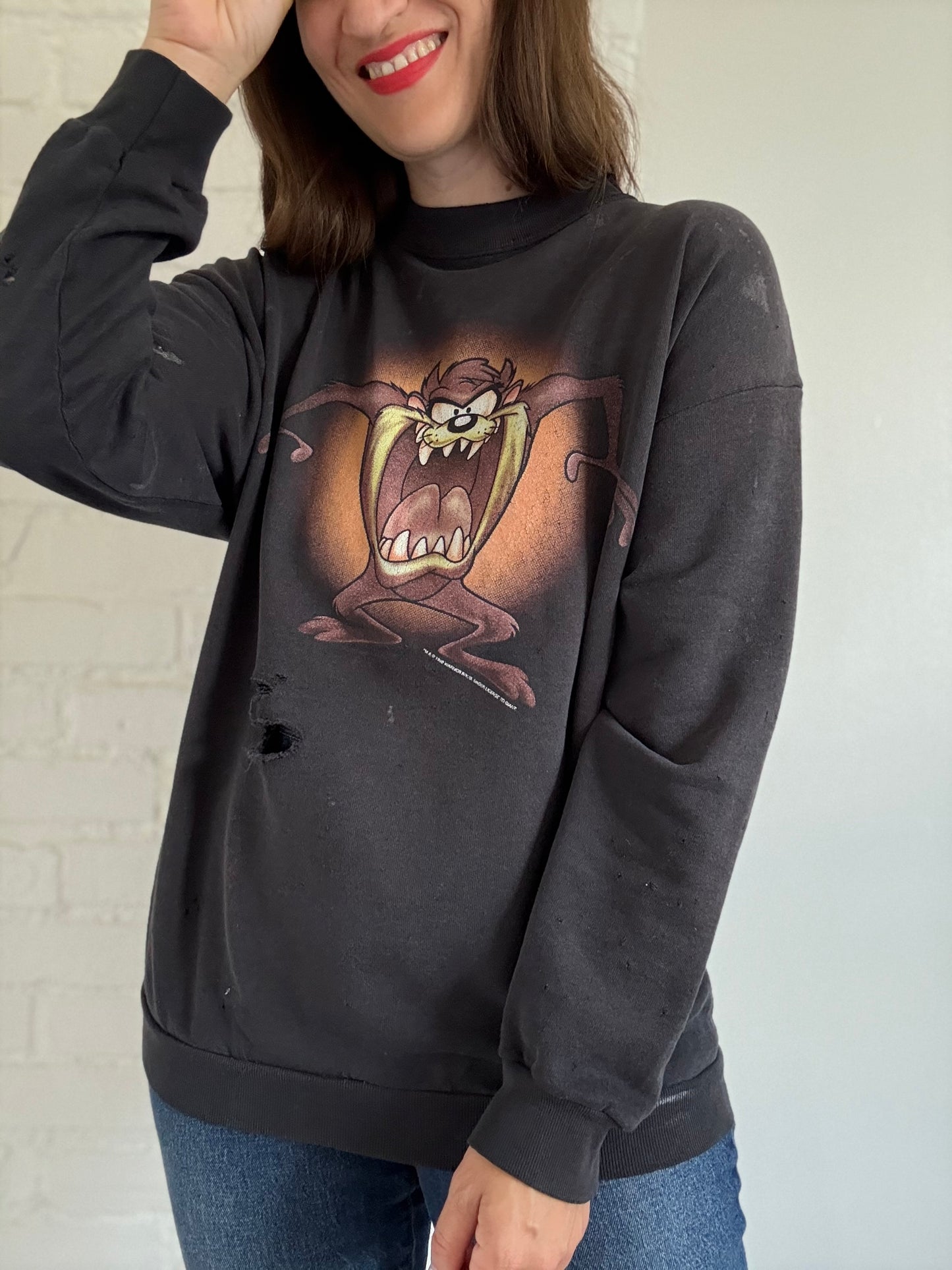 1992 Tasmanian Devil Crewneck - Size L/XL
