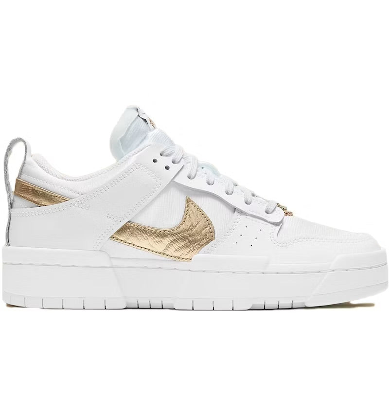 Nike Dunk Lo Disrupt White/Gold Sneakers - 9.5