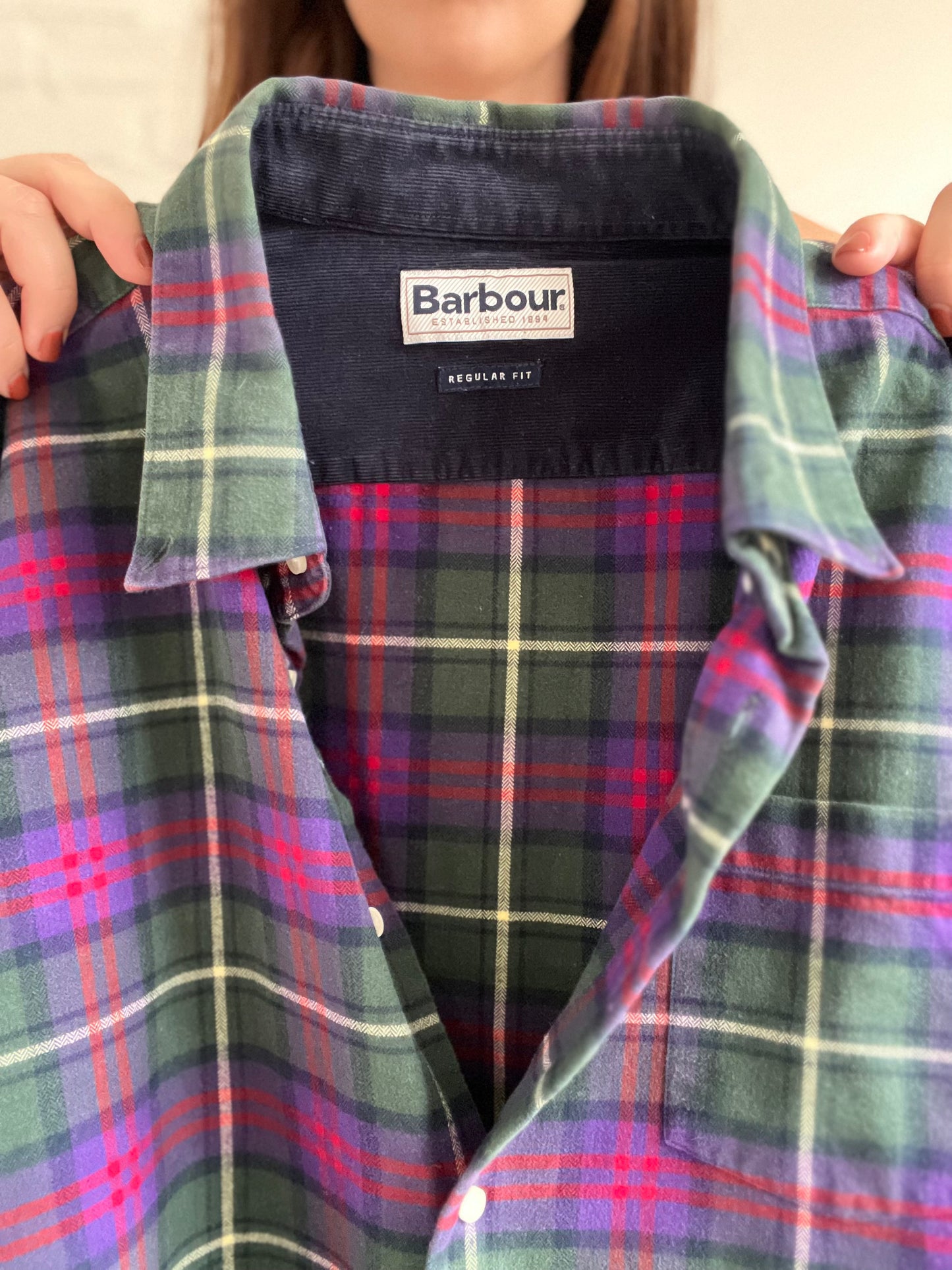 Barbour Tartan Flannel Shirt - L/XL