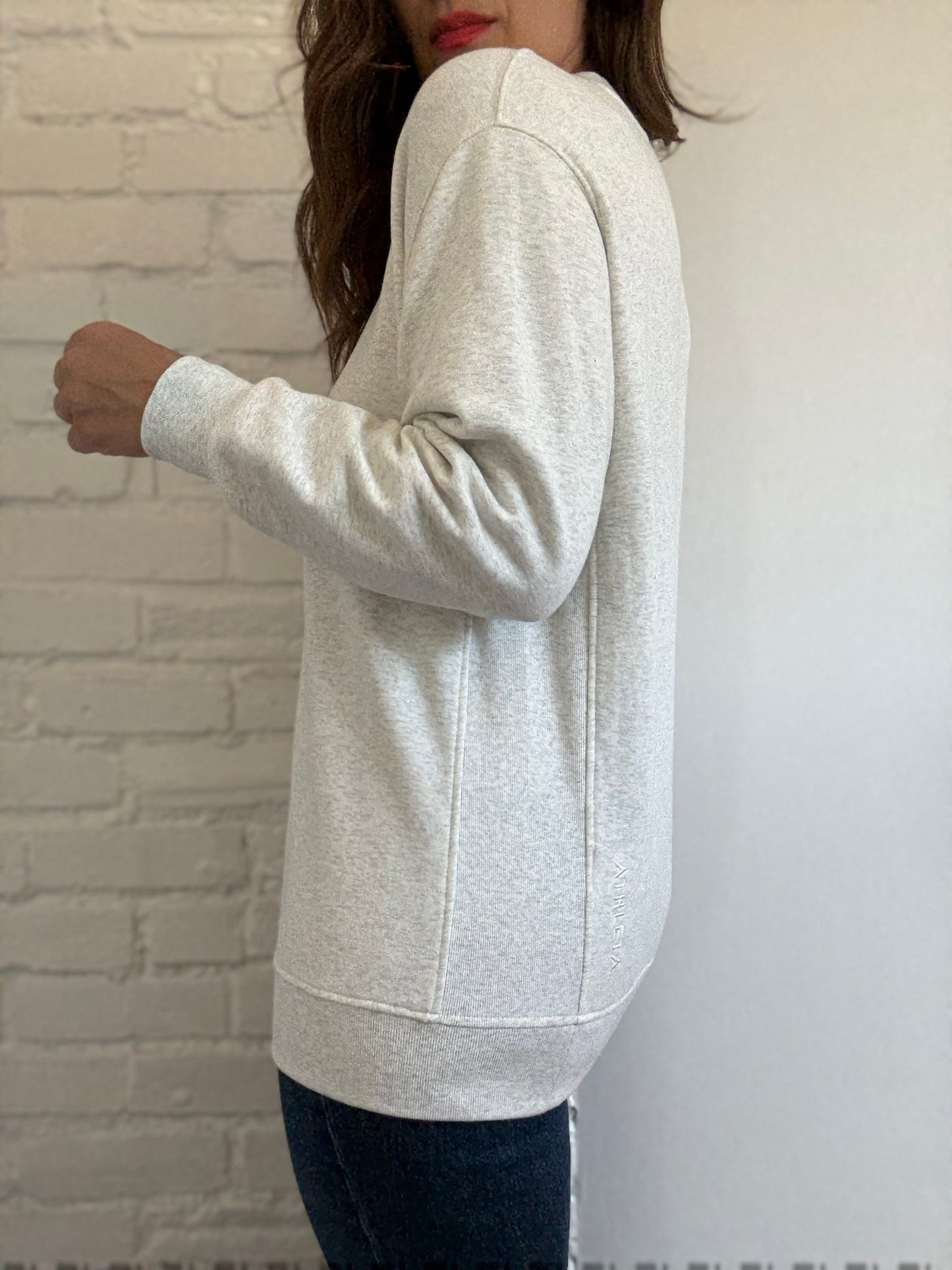 Athleta Forever Fleece Crewneck - Size XS (oversized)