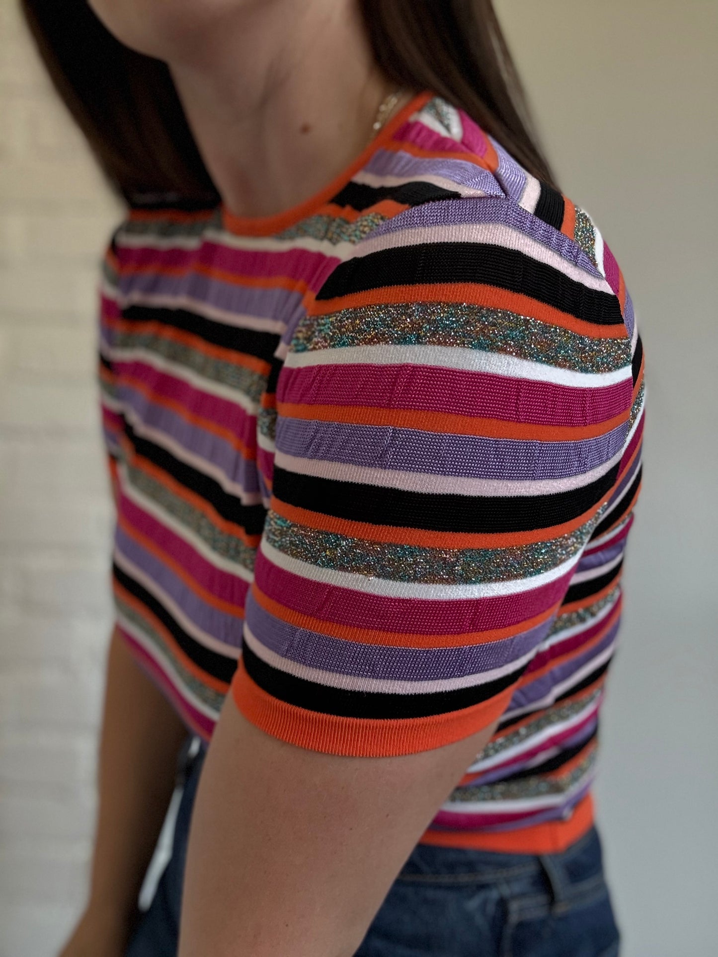 Bazar de Christian Lacroix Striped Tshirt - Size XS/S