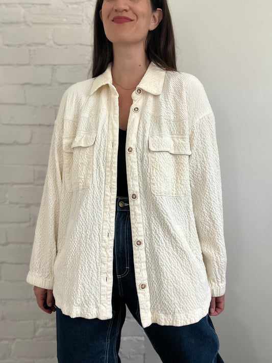 Maeve Corduroy Shirt Jacket - XL