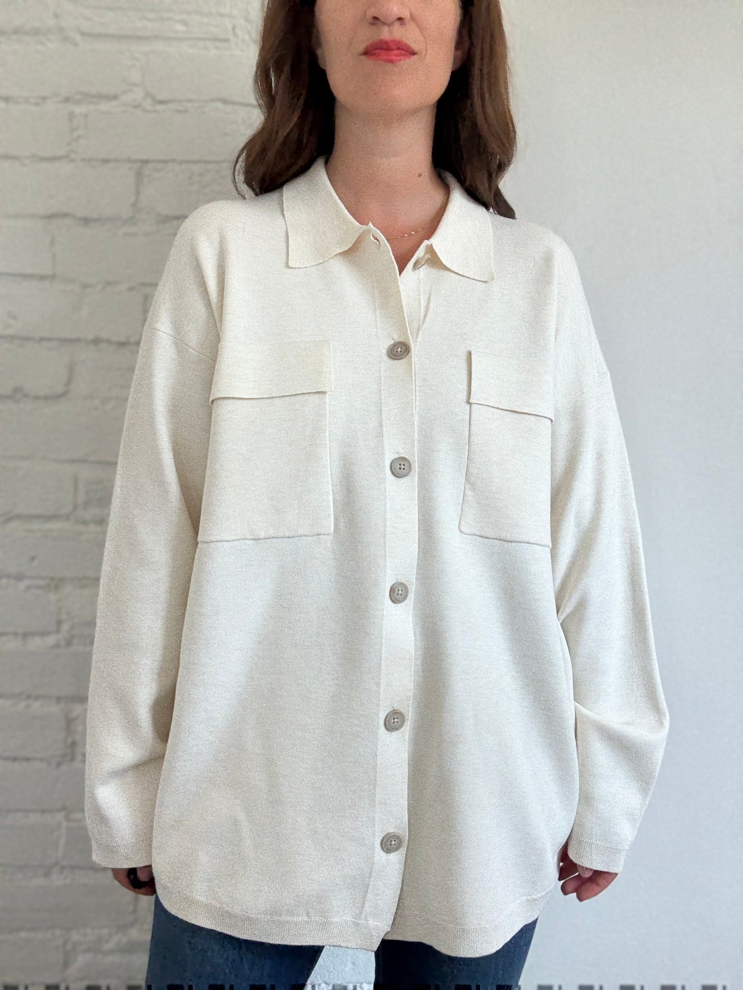 Aritzia Ronnie Oatmeal Sweater - Size L