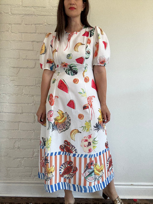 Fruity Tapas Dress - Sz. L