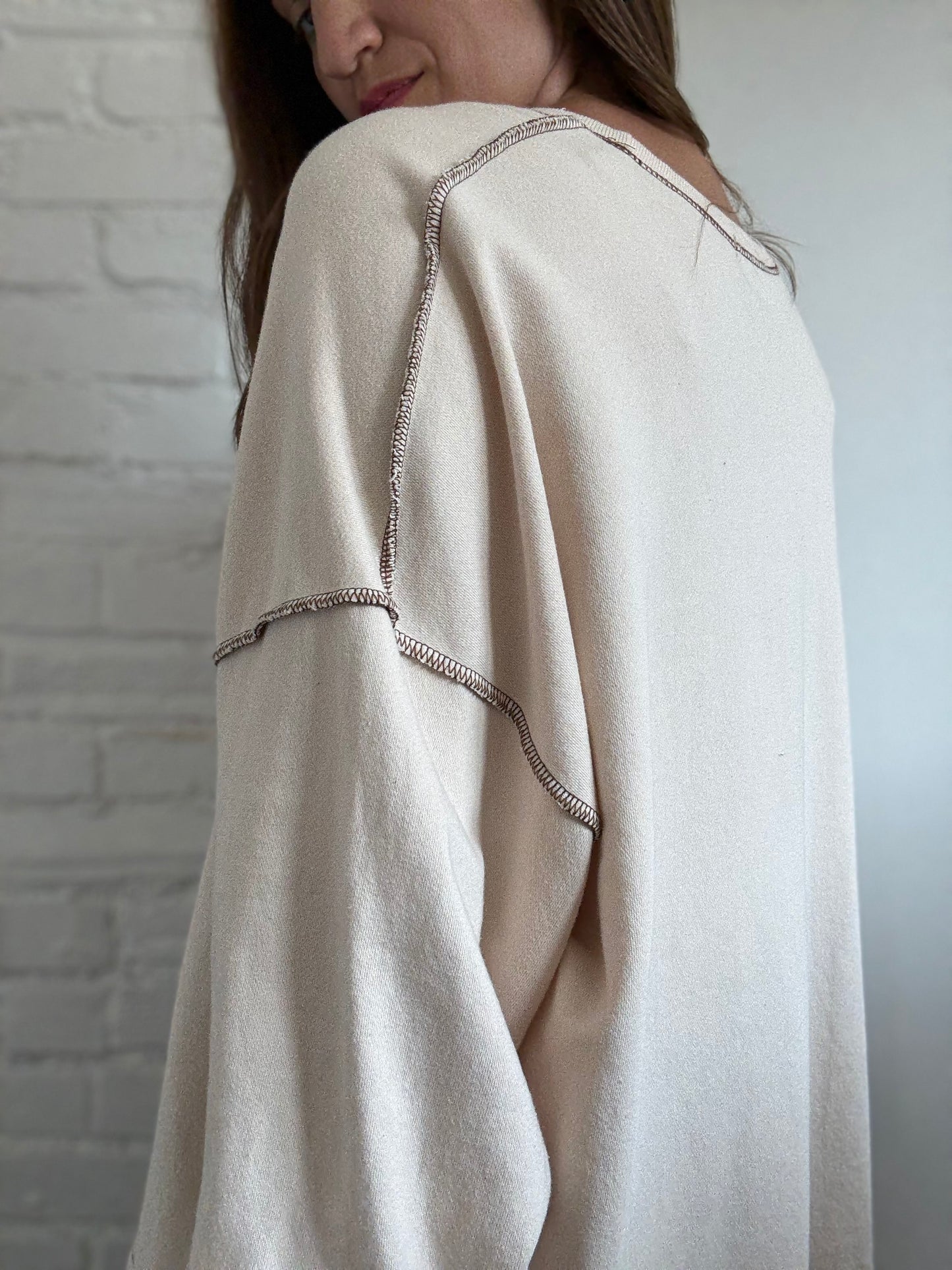 Frank + Oak Oversized Sweater - Size S (oversized)