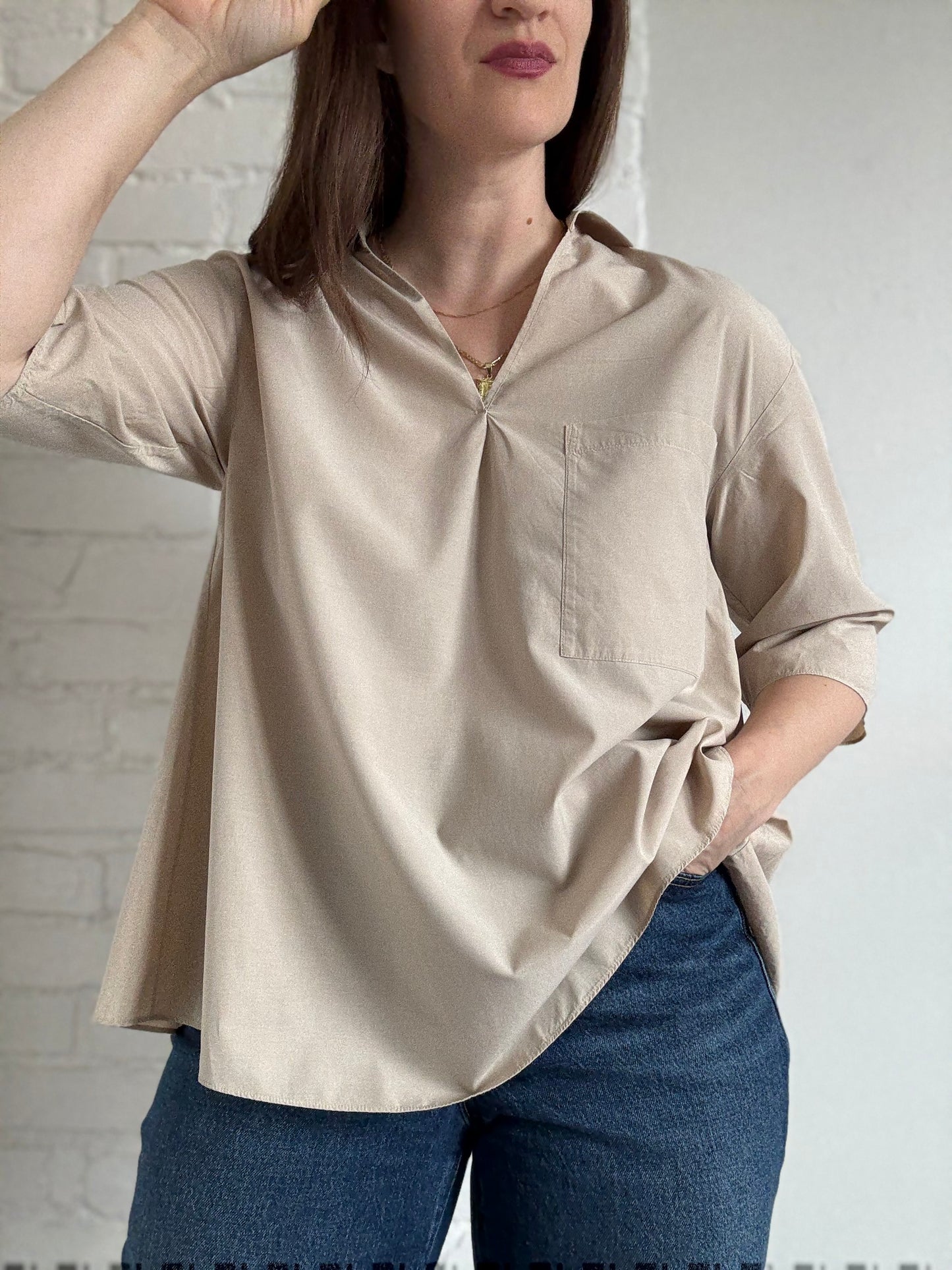 COS Utility T-Shirt - Sz. S (oversized)