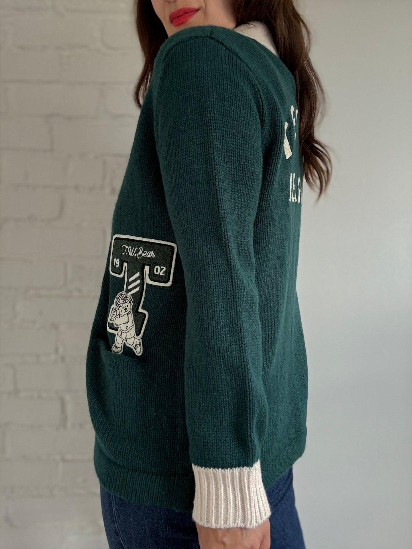 Teenie Weenie Tennis Club Cardigan - Size M/L