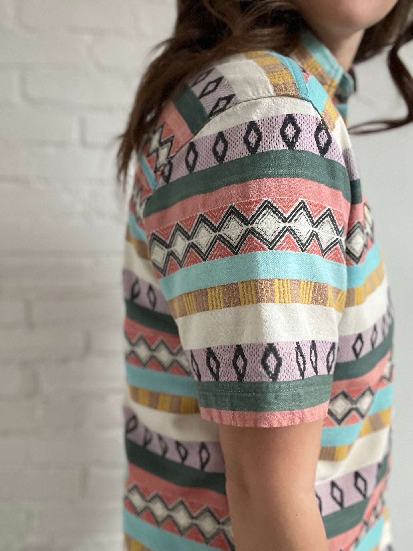 Colourful Western Blouse - Size M/L