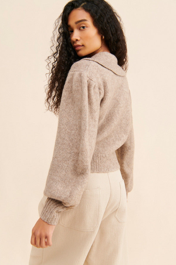 ASTR the Label Peter Pan Knit Sweater - Size XS