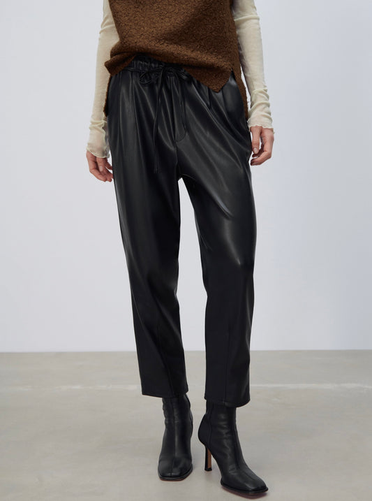 Faux Leather Weekend Pants - L