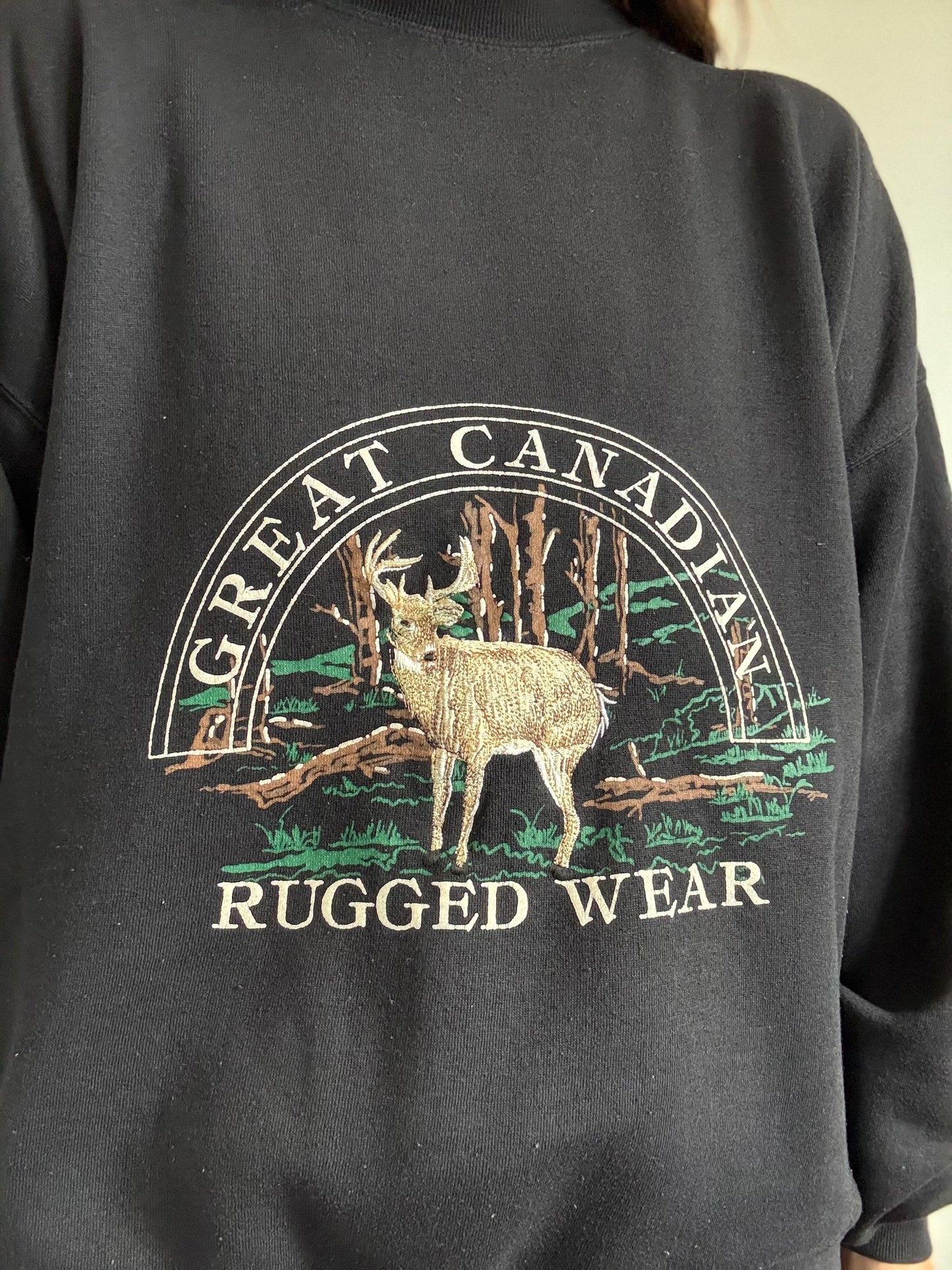 Great Canadian Rugged Sweatshirt - Size L (oversized)