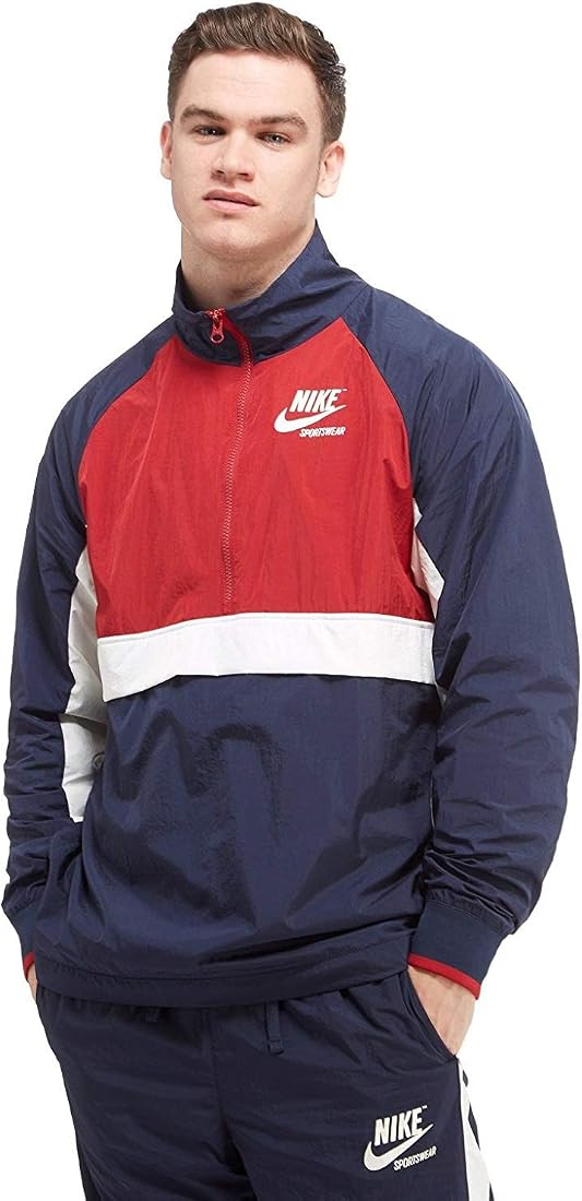 Nike Archive Half-Zip Windbreaker - Size M (Mens)