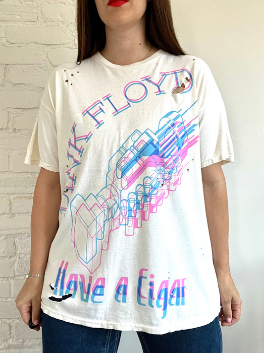 Pink Floyd Have a Cigar Thrashed T-Shirt - XL