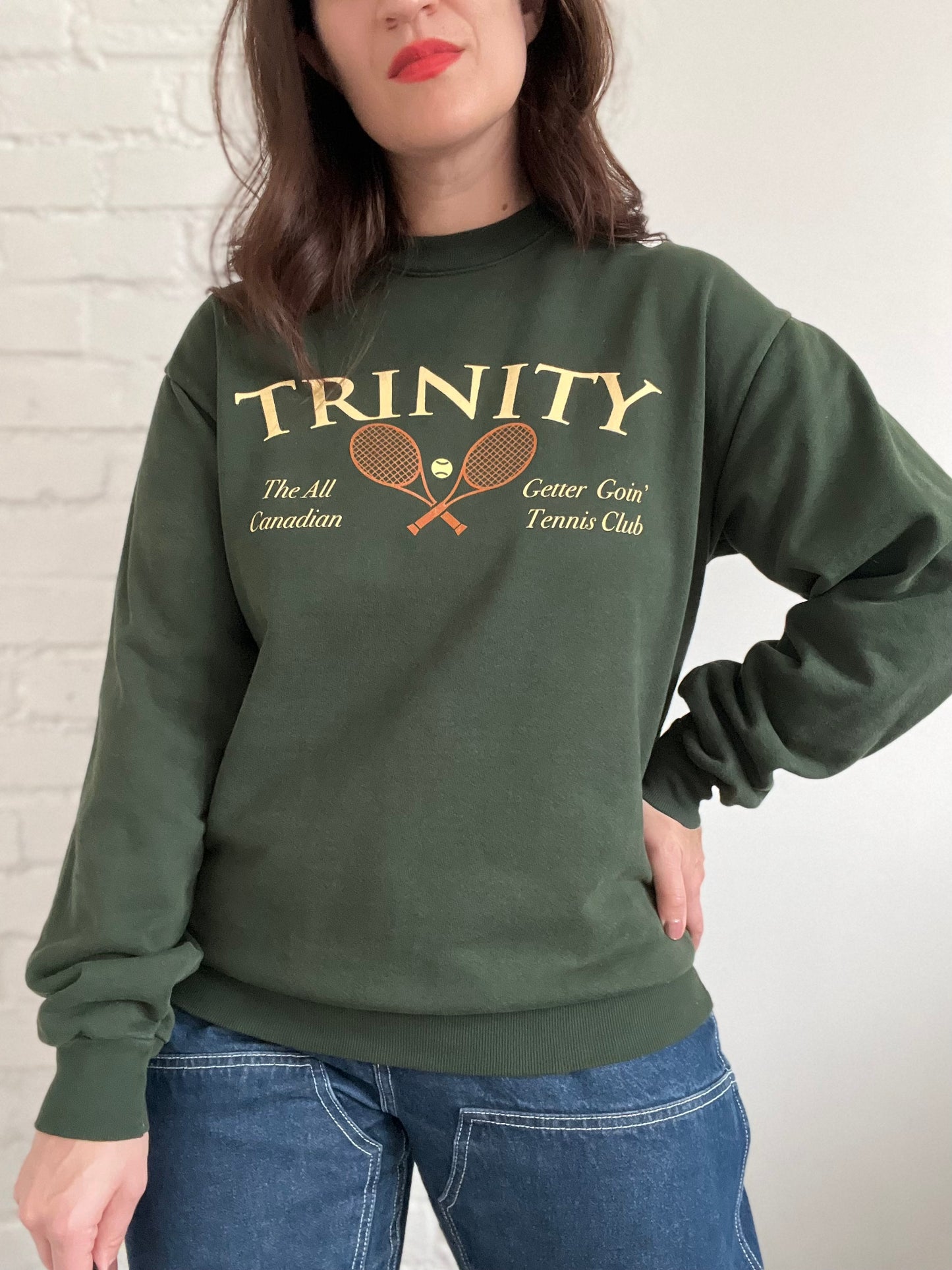 Trinity The Label Tennis Crewneck - Size M