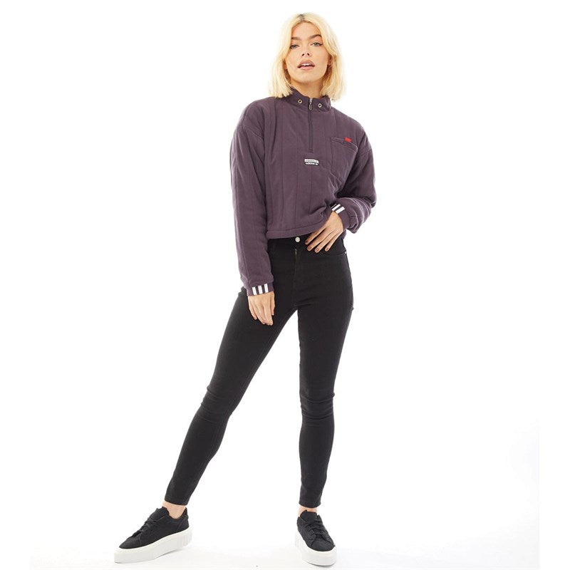 Adidas Ryv Quarter Zip Fleece - Size S