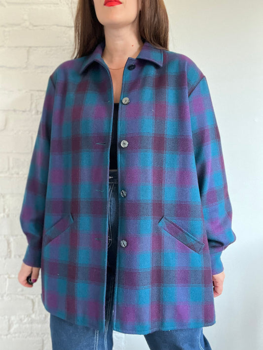 Colourful Oversized Shacket - XL/XXL