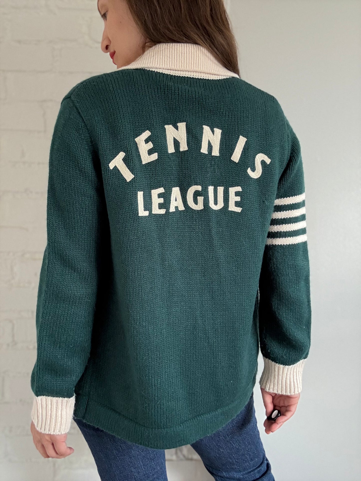Teenie Weenie Tennis Club Cardigan - Size M/L