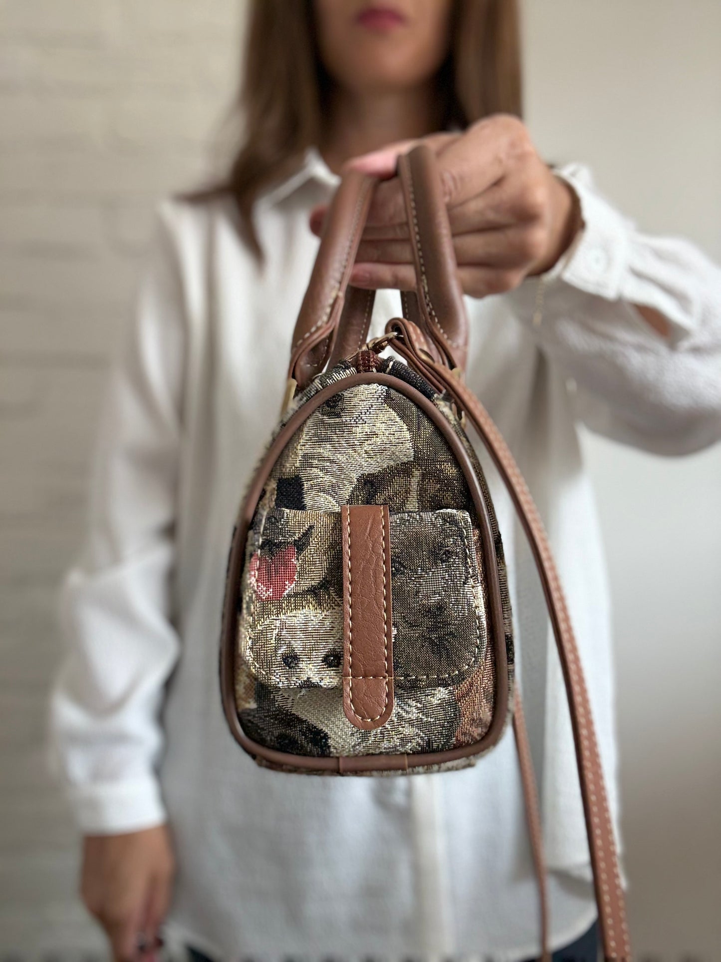 Labrador Canvas Bucket Purse