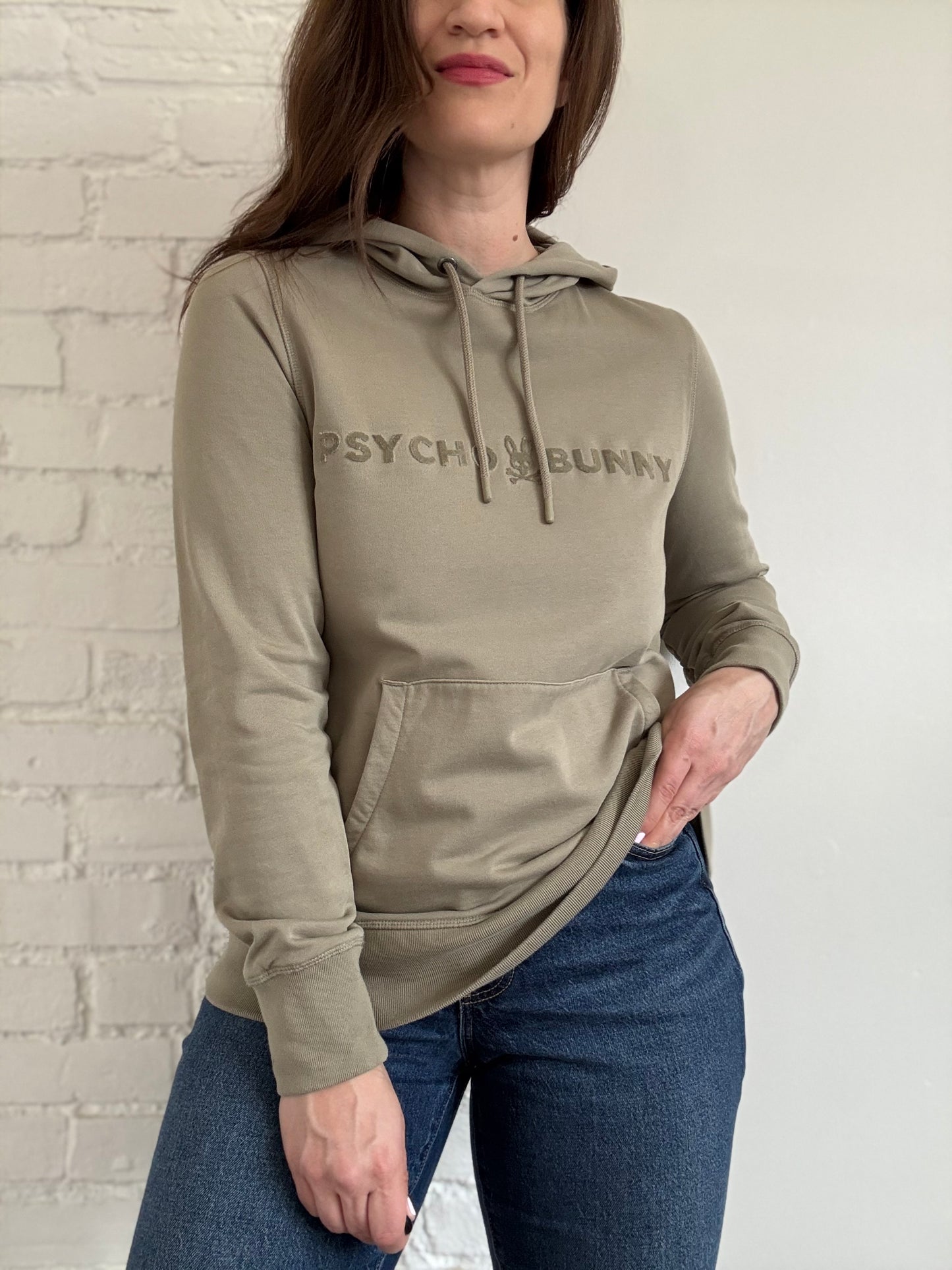 Psycho Bunny French Terry Hoodie - Sz. S/M