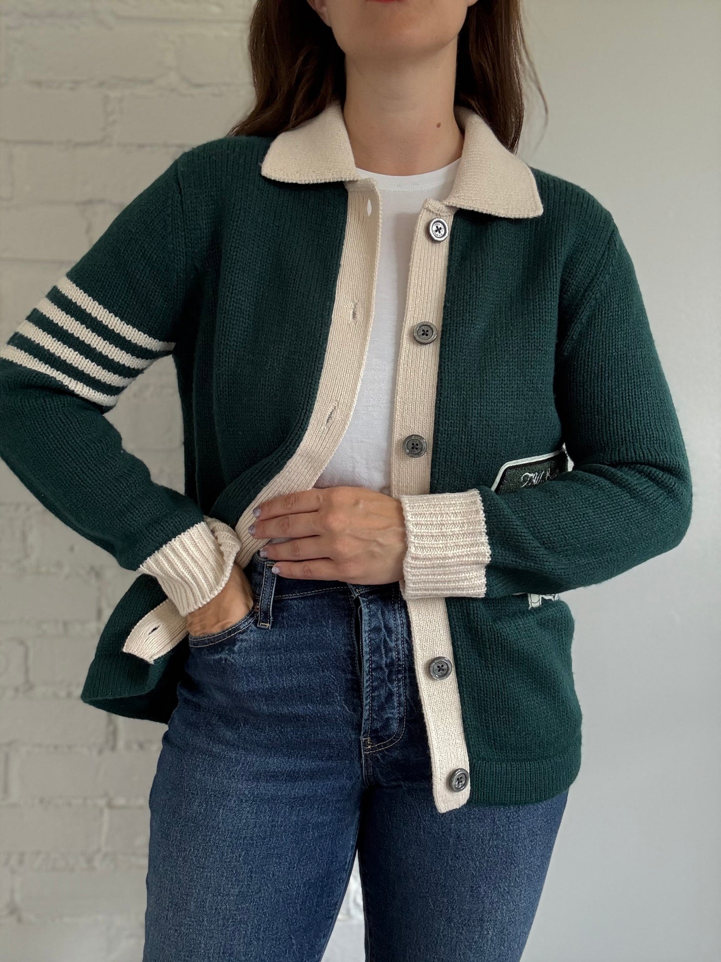 Teenie Weenie Tennis Club Cardigan - Size M/L