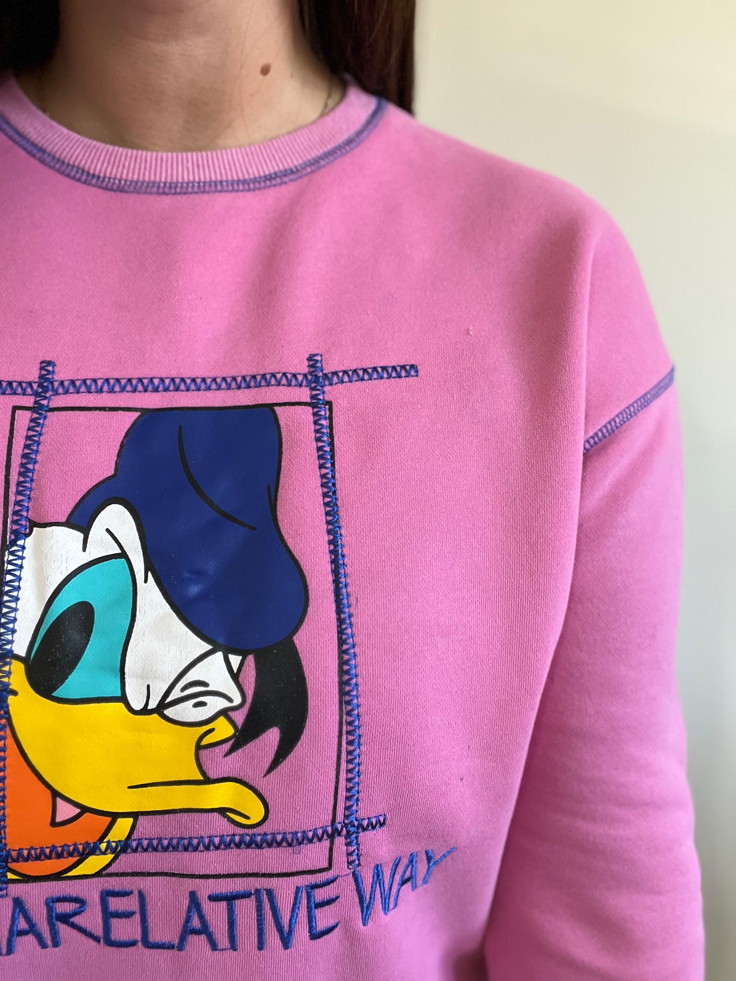 Vintage Donald Duck Sweater - S