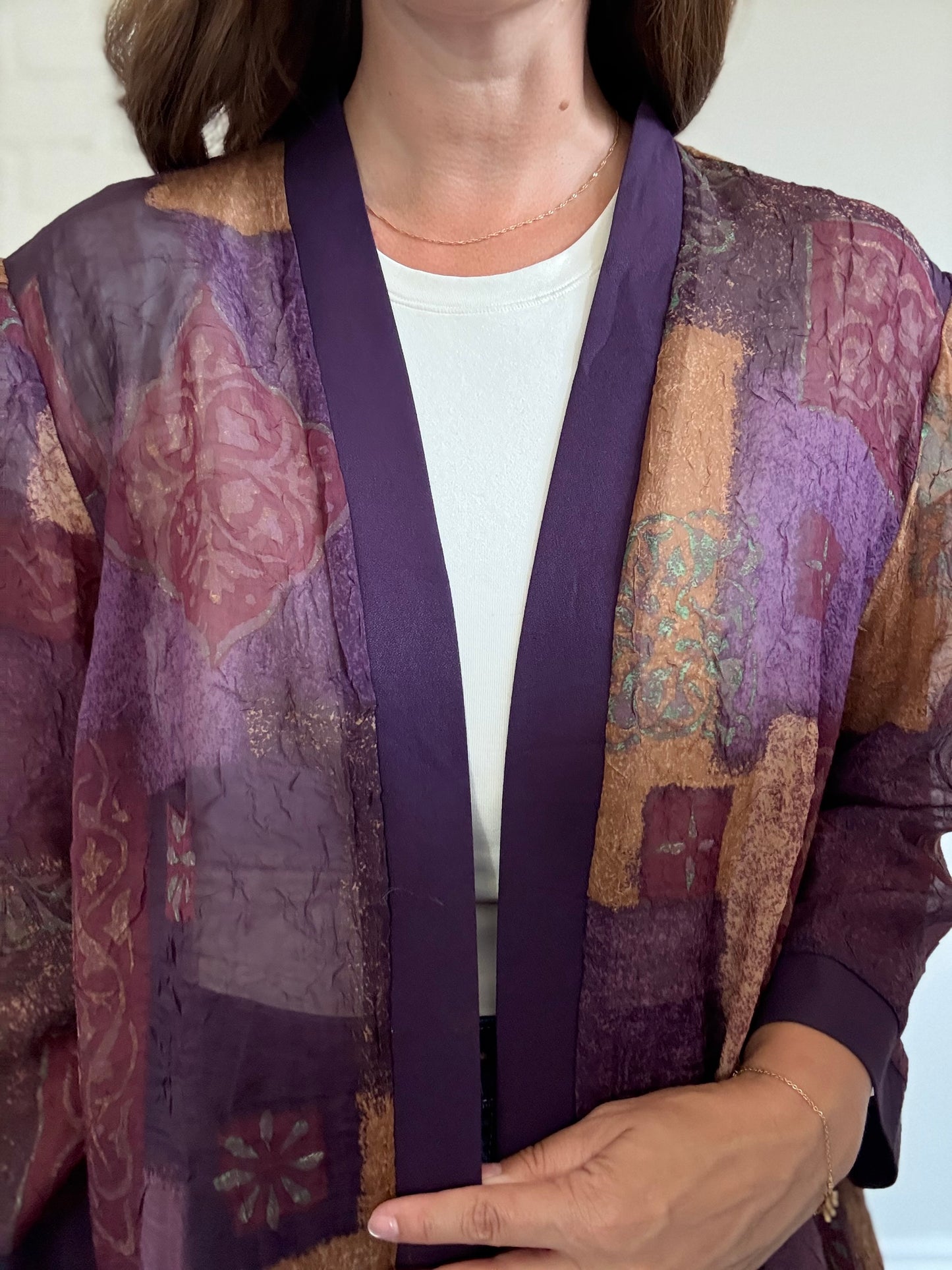 Sheer Duster Cardigan - Size L/XL