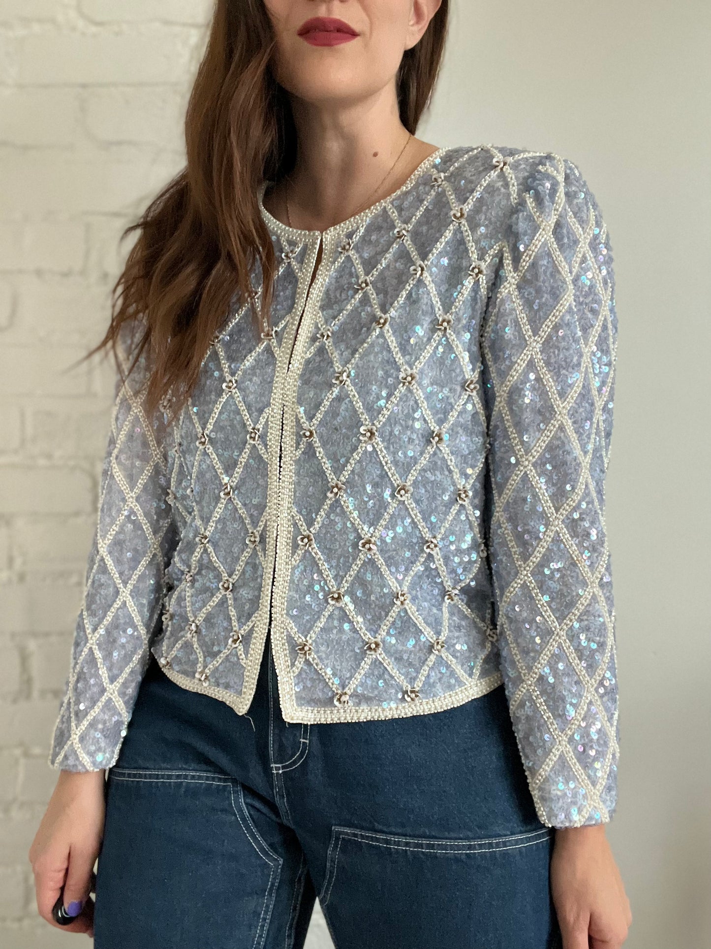 Winter Wonderland Sequins Jacket - XL