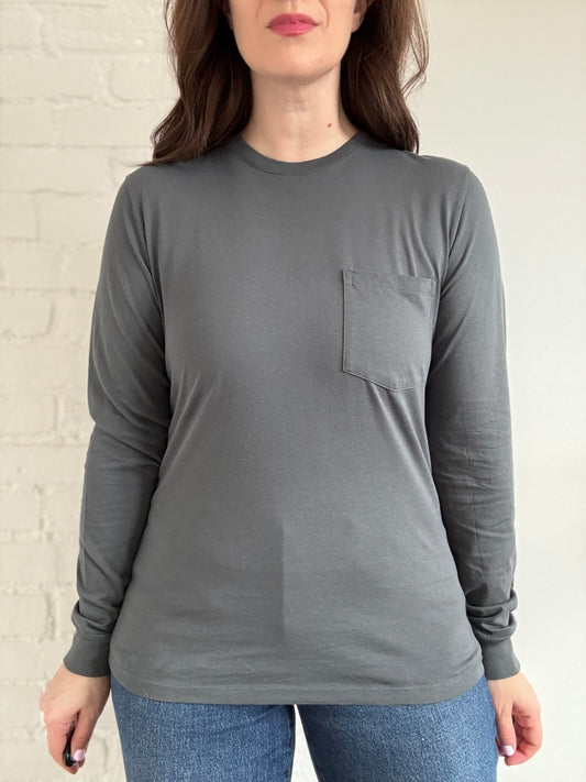 Everlane Slim Long-Sleeve - Size S