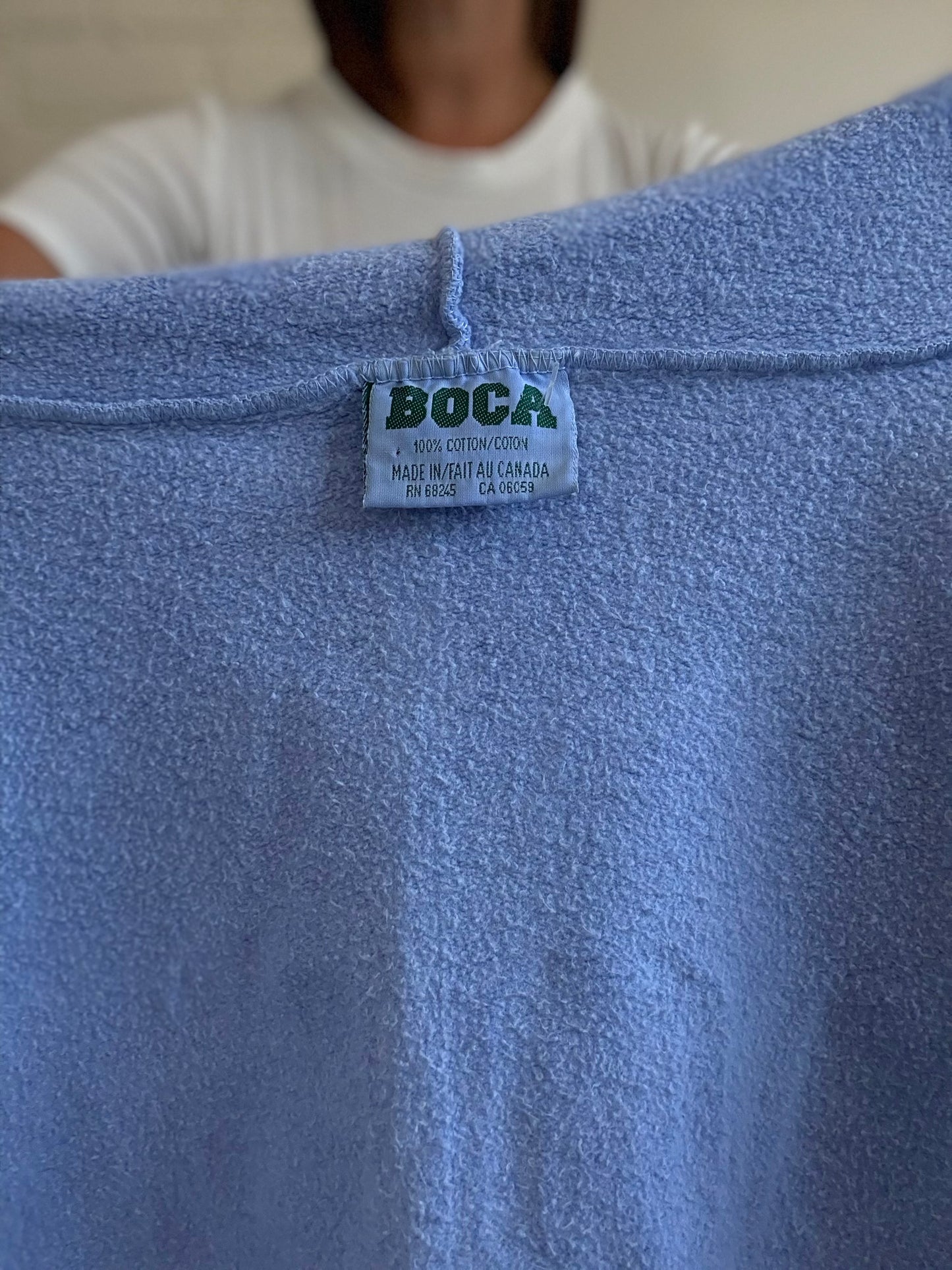 Vintage BOCA Hoodie Vest - Size XL
