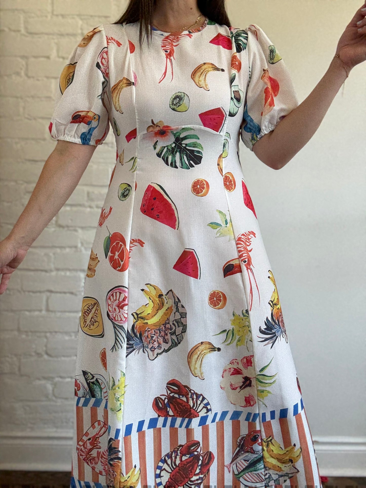 Fruity Tapas Dress - Sz. L