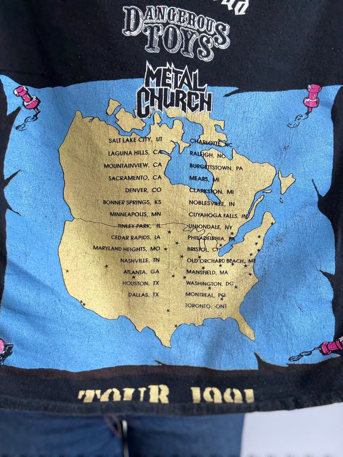 1991 Operational Rock & Roll Tee - Size XL