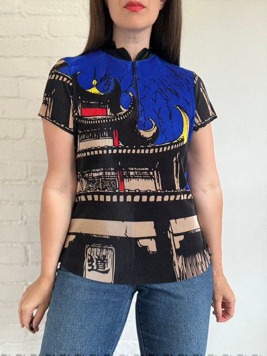 Blue Temple Shirt - Size M