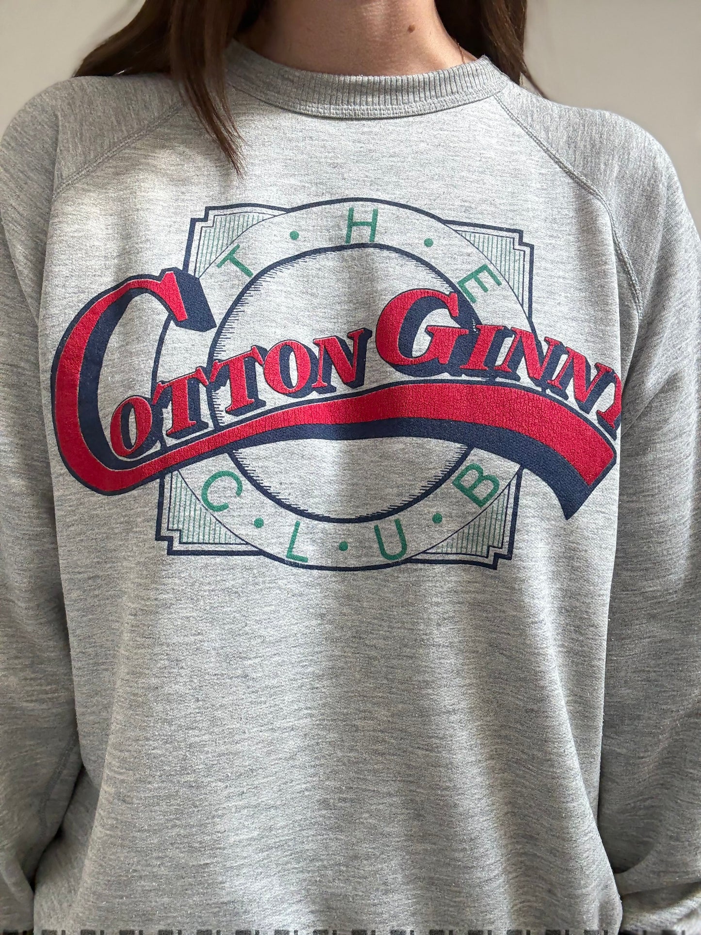 90s Cotton Ginny Graphic Sweater - Size L