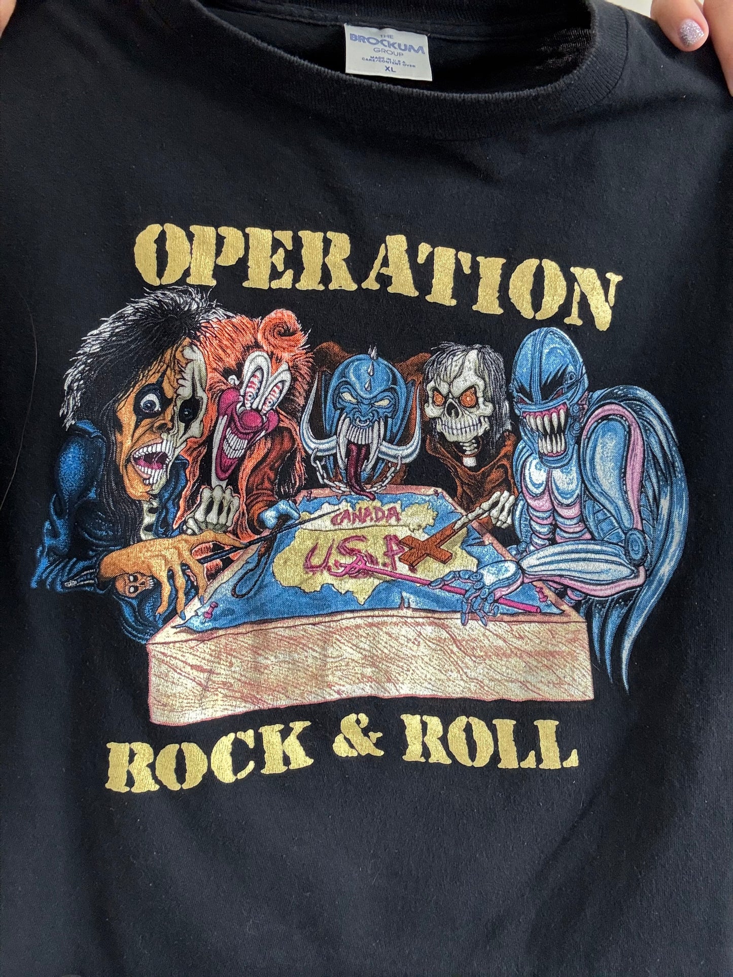 1991 Operational Rock & Roll Tee - Size XL