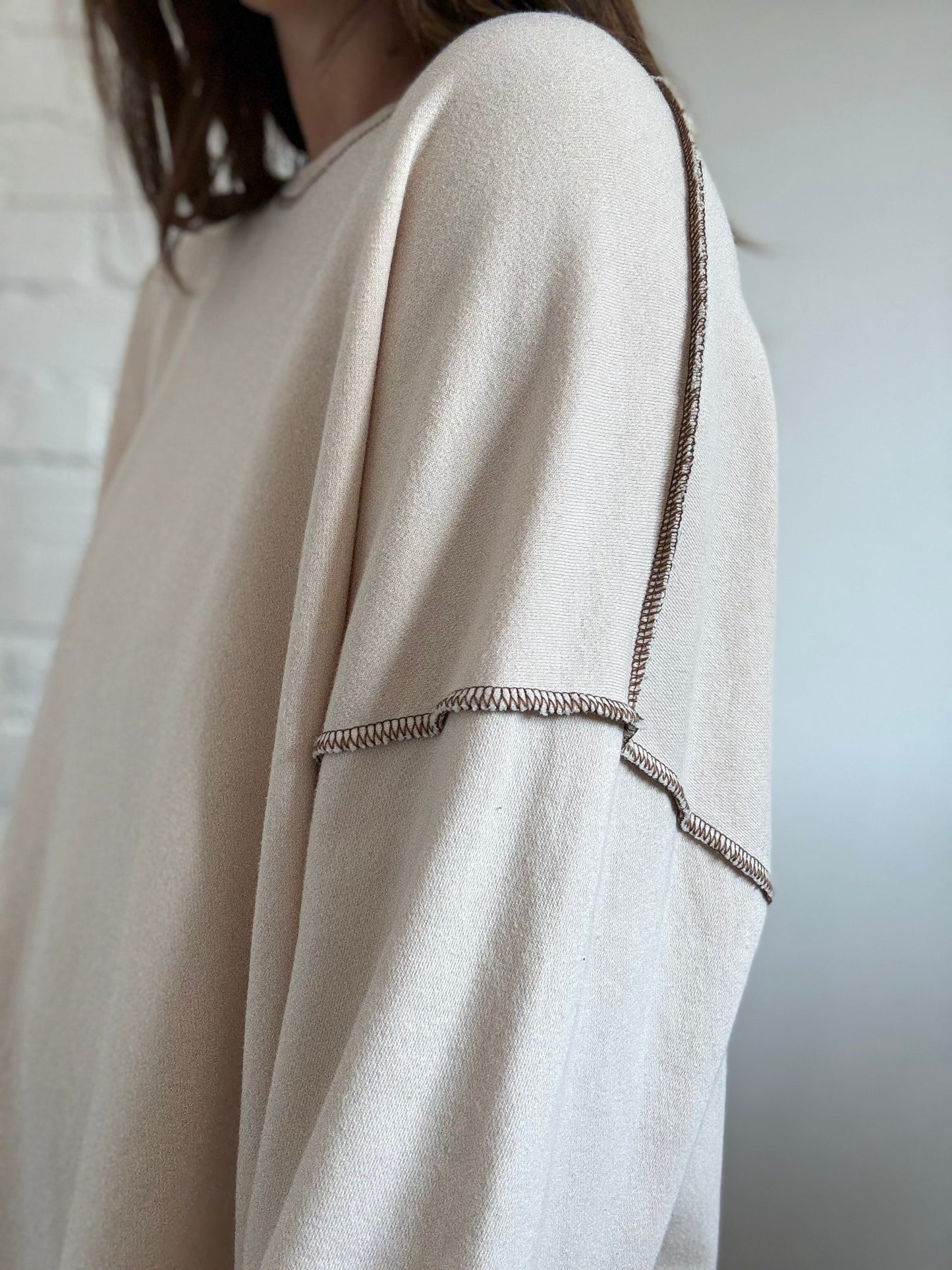 Frank + Oak Oversized Sweater - Size S (oversized)